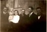 Lnseyrarsystkin um 1950. Engilbert Gumundsson, lafa Gumundsdttir me Fribjrtu Jensdttur, Gumundur Engilbertsson, Jens Gumundsson og Bjarni Gumundsson